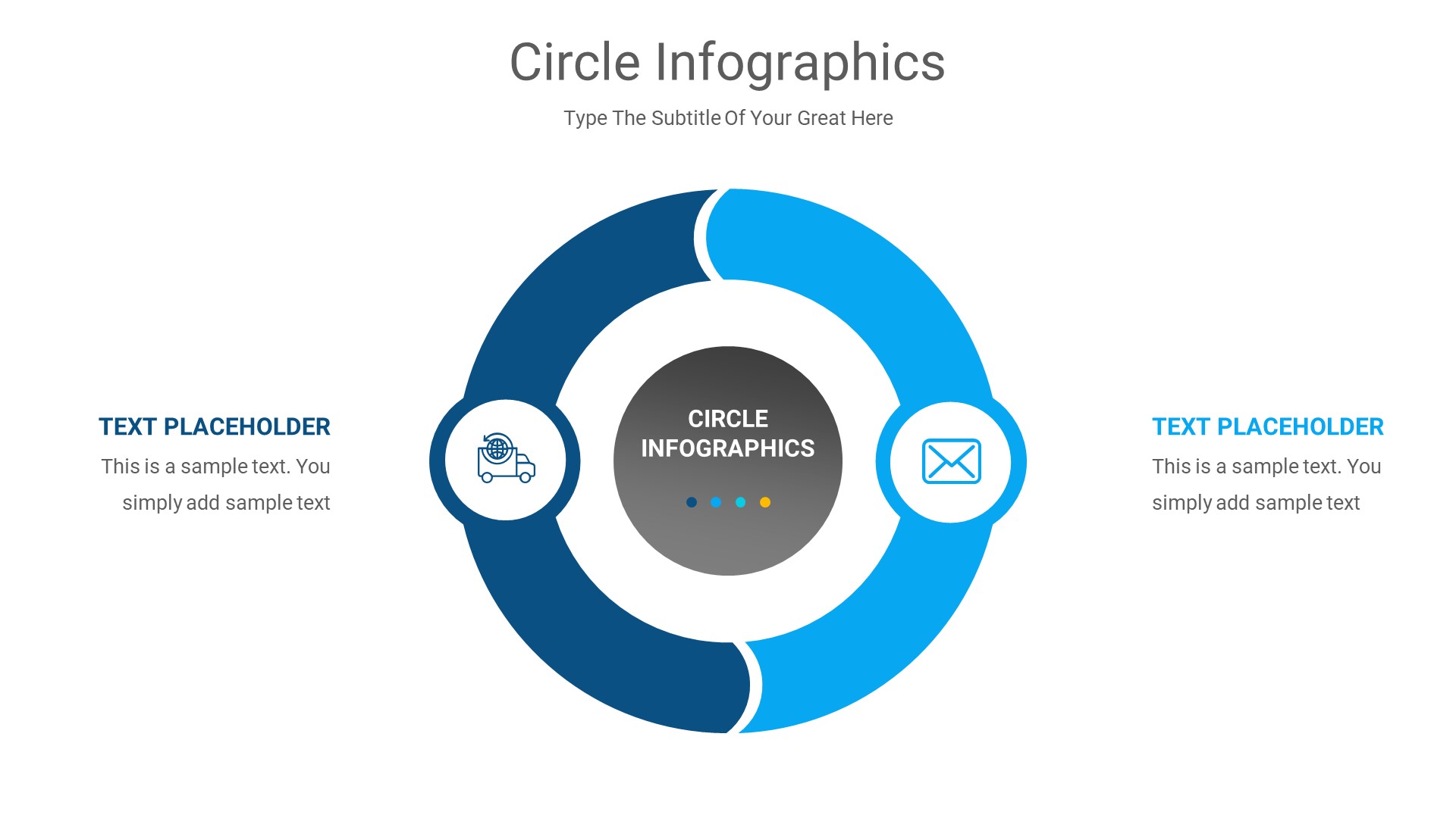 Circle Infographics PowerPoint Presentation, Presentation Templates