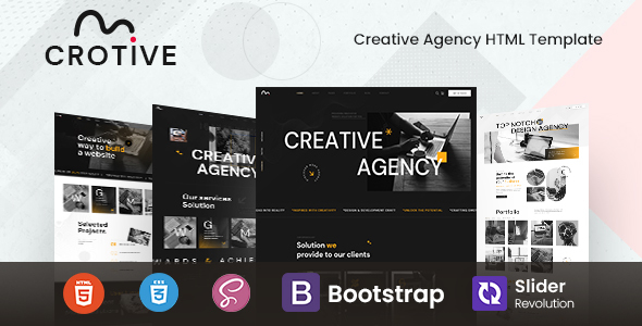 Crotive - Creative Agency HTML Template