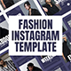 Streetwear Instagram Fashion Template Design