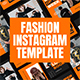 Streetwear Instagram Fashion Template Design