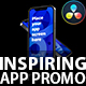 Inspiring App Promo - Mobile Demo Video for Davinci Resolve - VideoHive Item for Sale