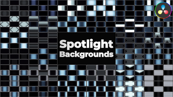 Spotlight Backgrounds for DaVinci Resolve