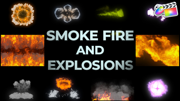 Smoke Fire And Explosions for FCPX