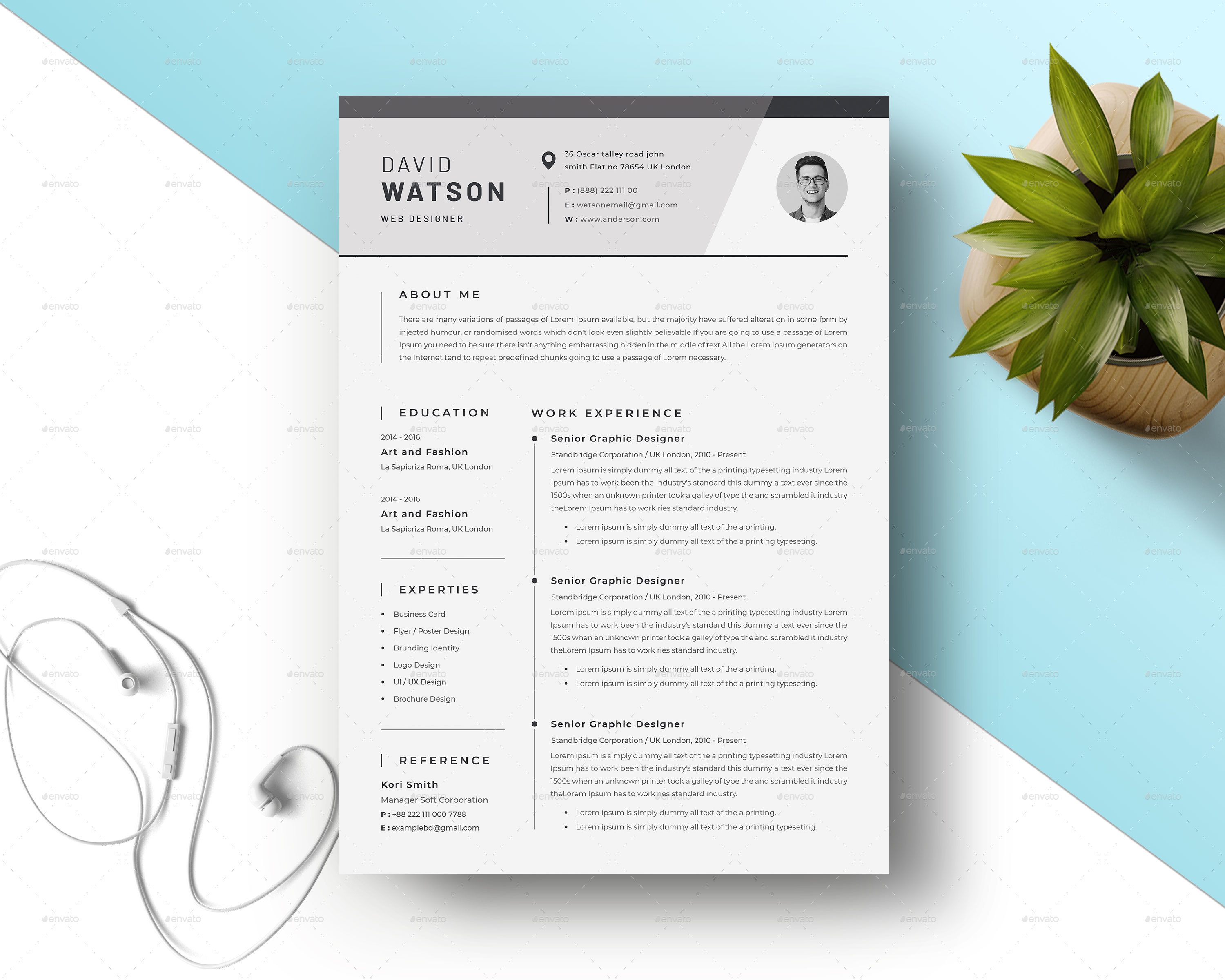 Resume, Print Templates | GraphicRiver