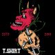 Skull Devil Mask T-Shirt Design