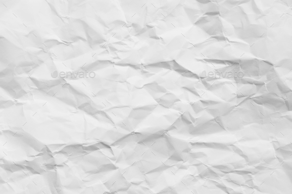 White crumpled paper texture background. Stock Photo by tevalux11 ...