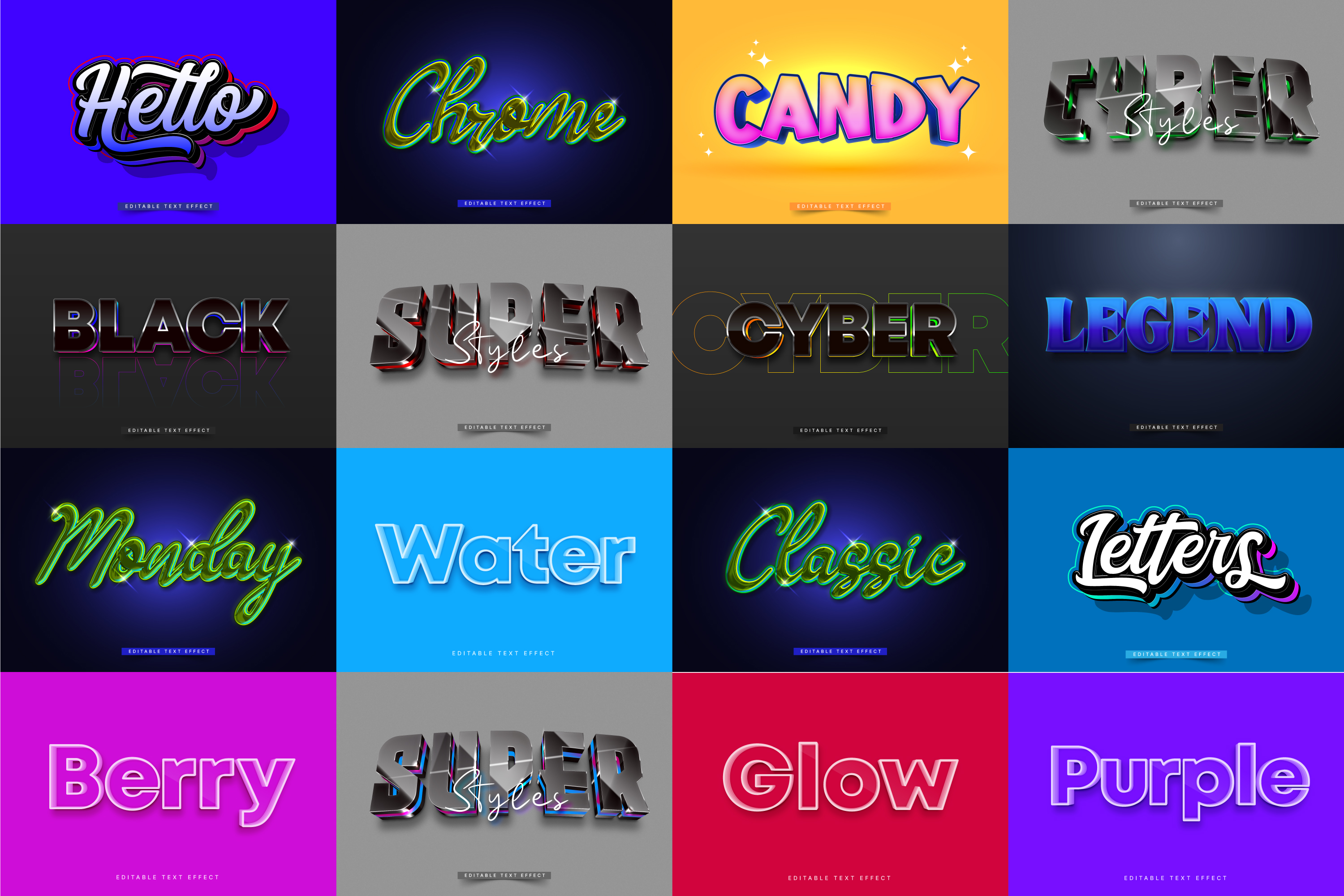 Pro 50 Text Effects For Graphic Design Projects Add Ons Graphicriver Pro 50 Text Effects For Graphic Design Projects Add Ons Graphicriver