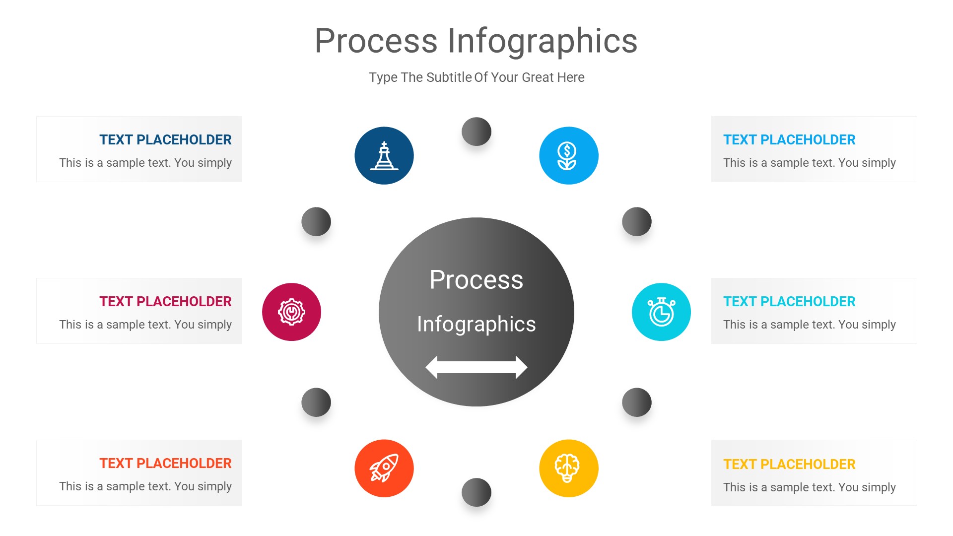 Process Infographics PowerPoint Template diagrams, Presentation Templates