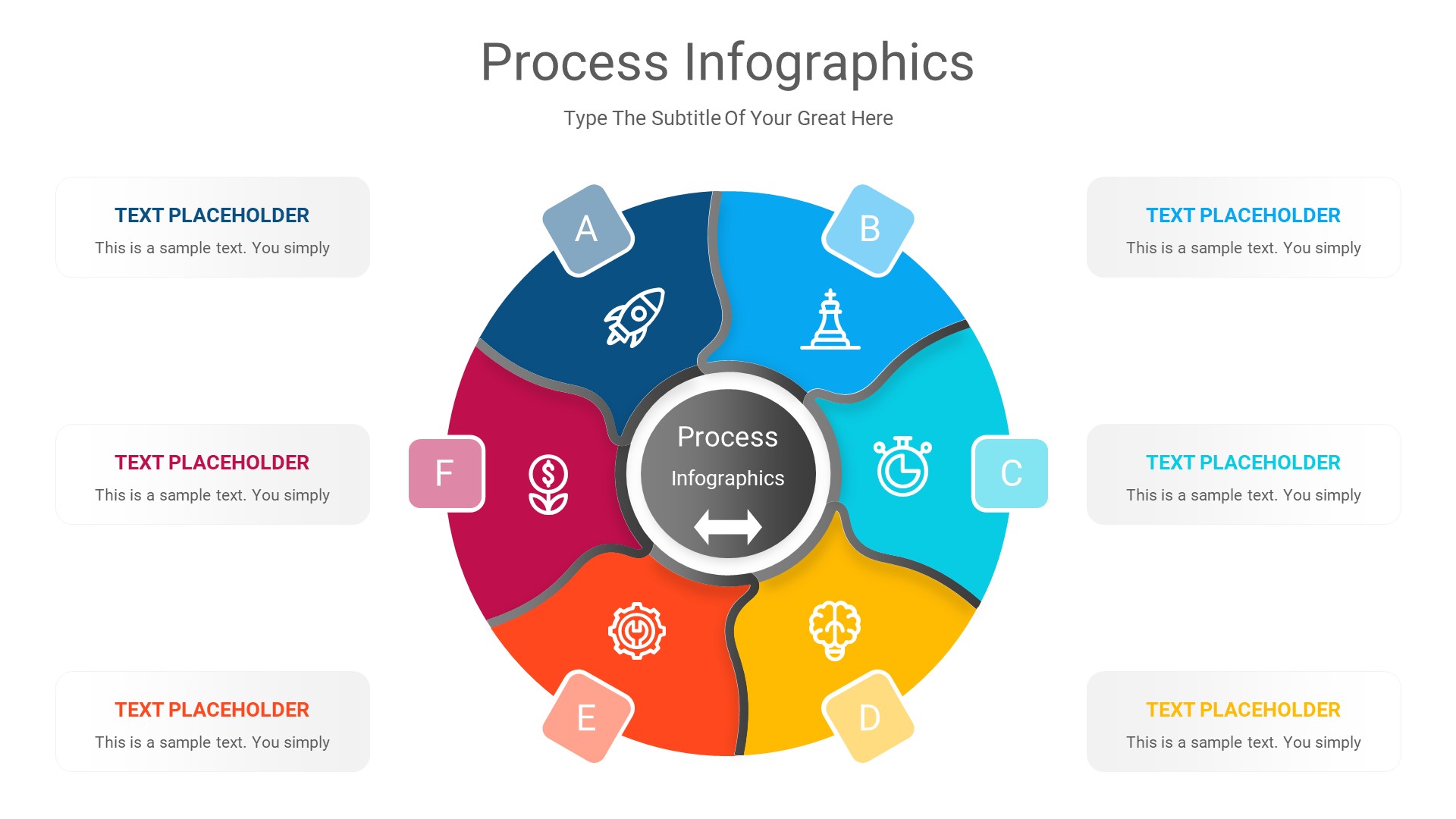 Process Infographics PowerPoint Template diagrams, Presentation Templates