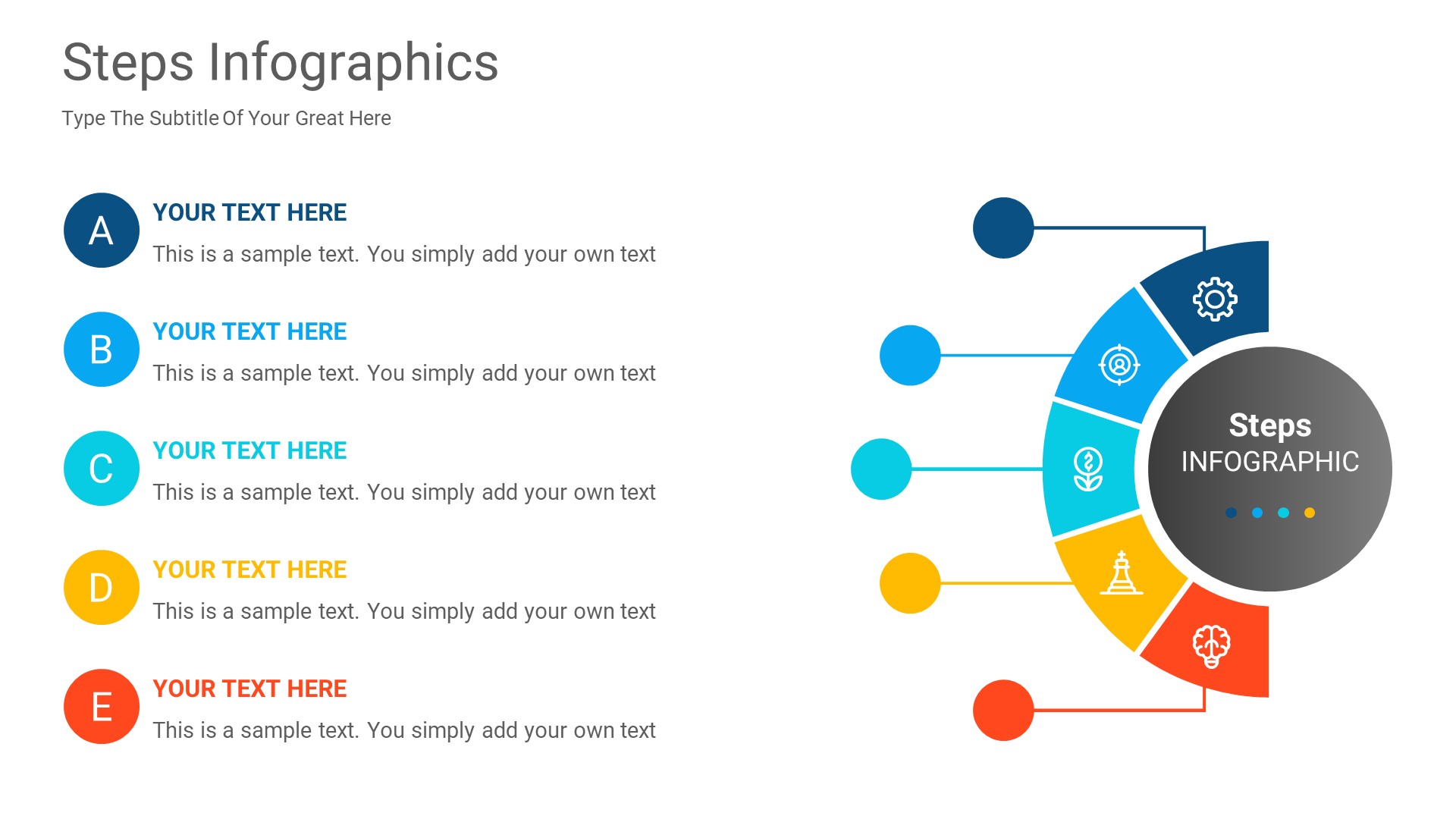 Steps Infographics PowerPoint Template diagrams, Presentation Templates