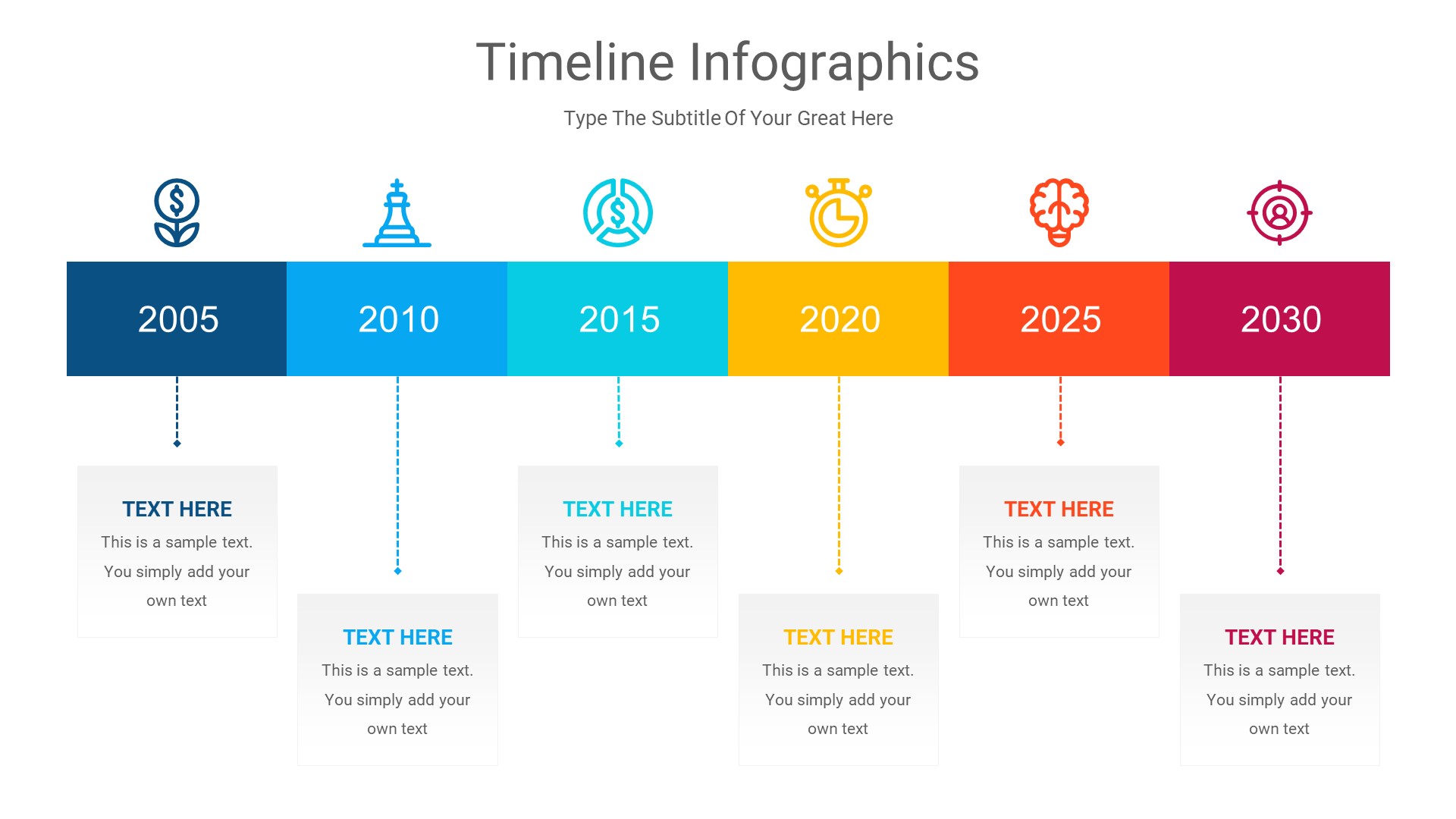 Timeline Infographics PowerPoint Template diagrams, Presentation Templates