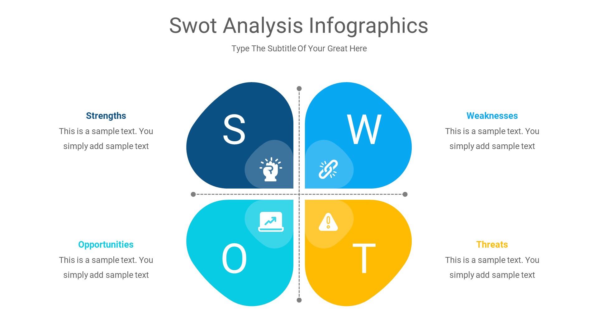 Swot Analysis Infographics PowerPoint Template diagrams by SOOZ_ART