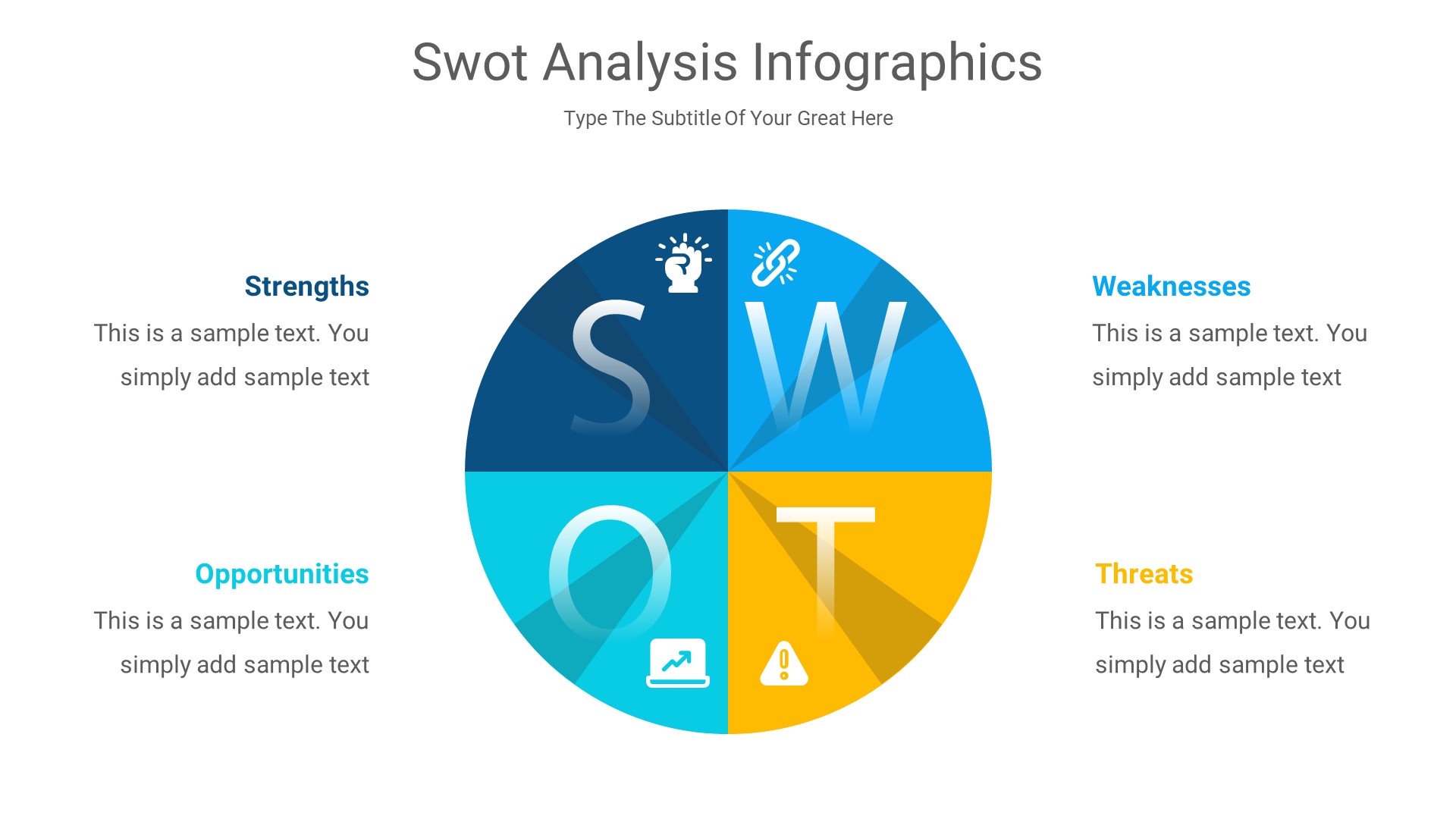 Swot Analysis Infographics Powerpoint Template Diagrams, Presentation 