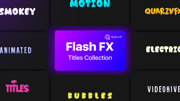 Flash Motion Titles Vol. 01