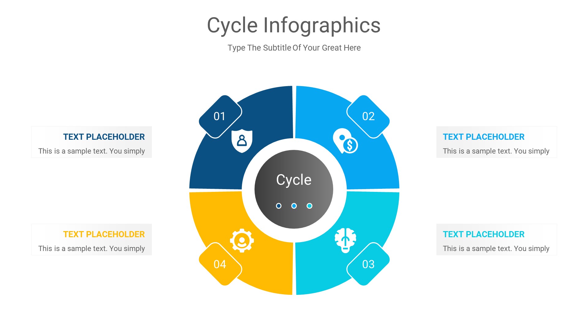 Cycle Infographics PowerPoint Presentation, Presentation Templates