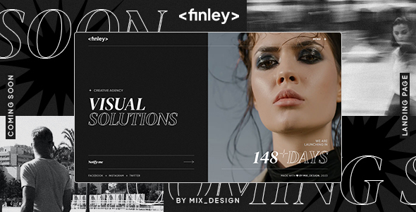 Finley - Coming Soon and Portfolio Template