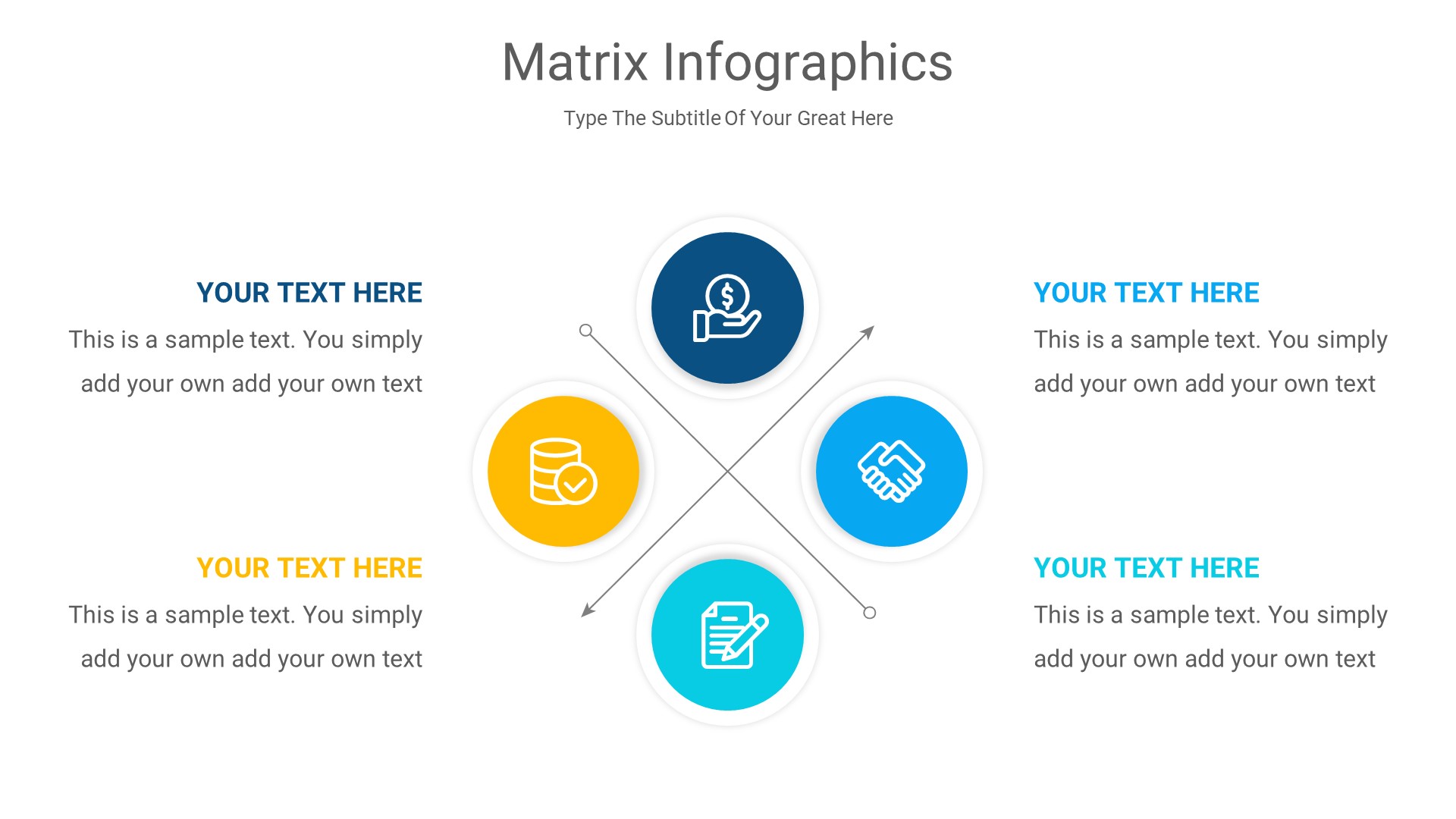 MATRIX PowerPoint Infographics Slides, Presentation Templates ...