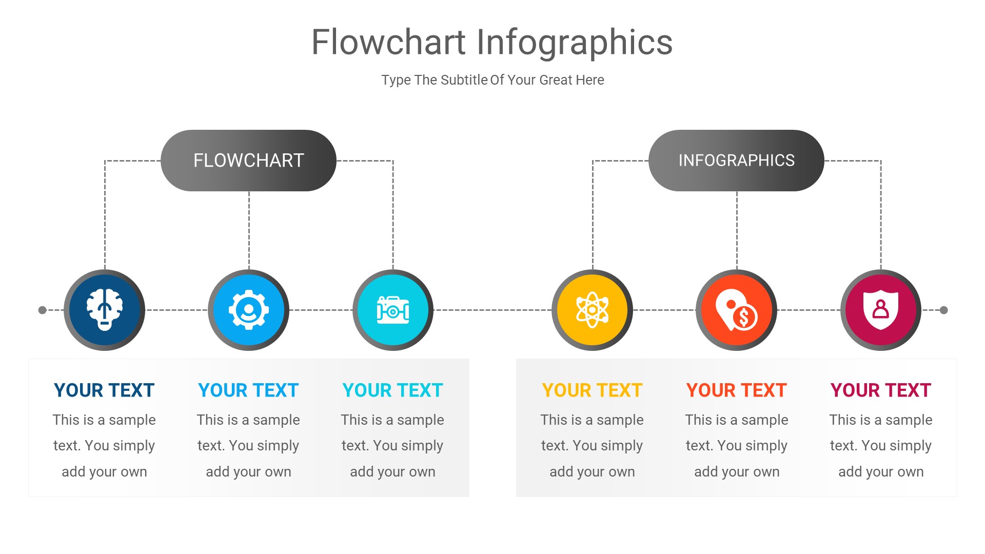 Flowcharts Infographics Presentation, Presentation Templates | GraphicRiver