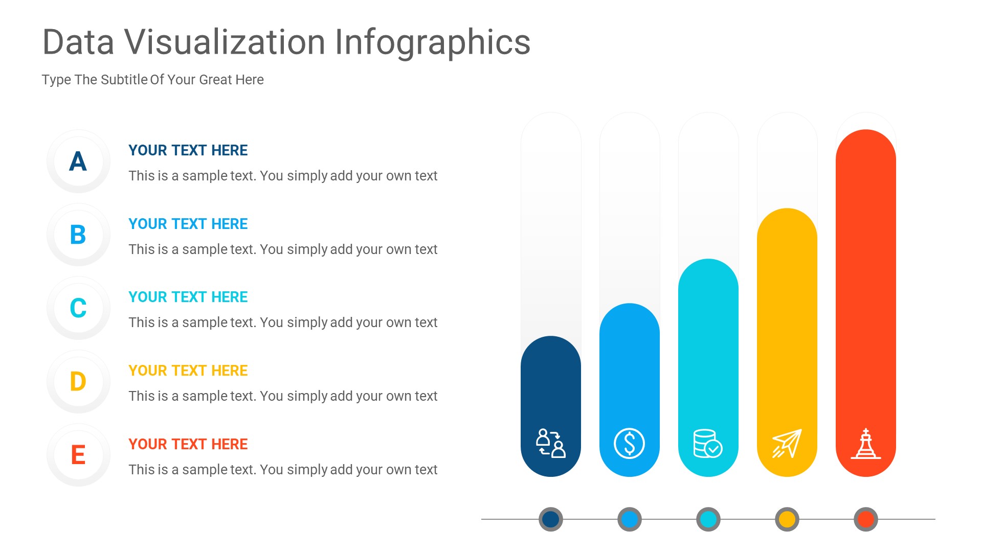 Data Visualization - PowerPoint Infographics Slides, Presentation Templates