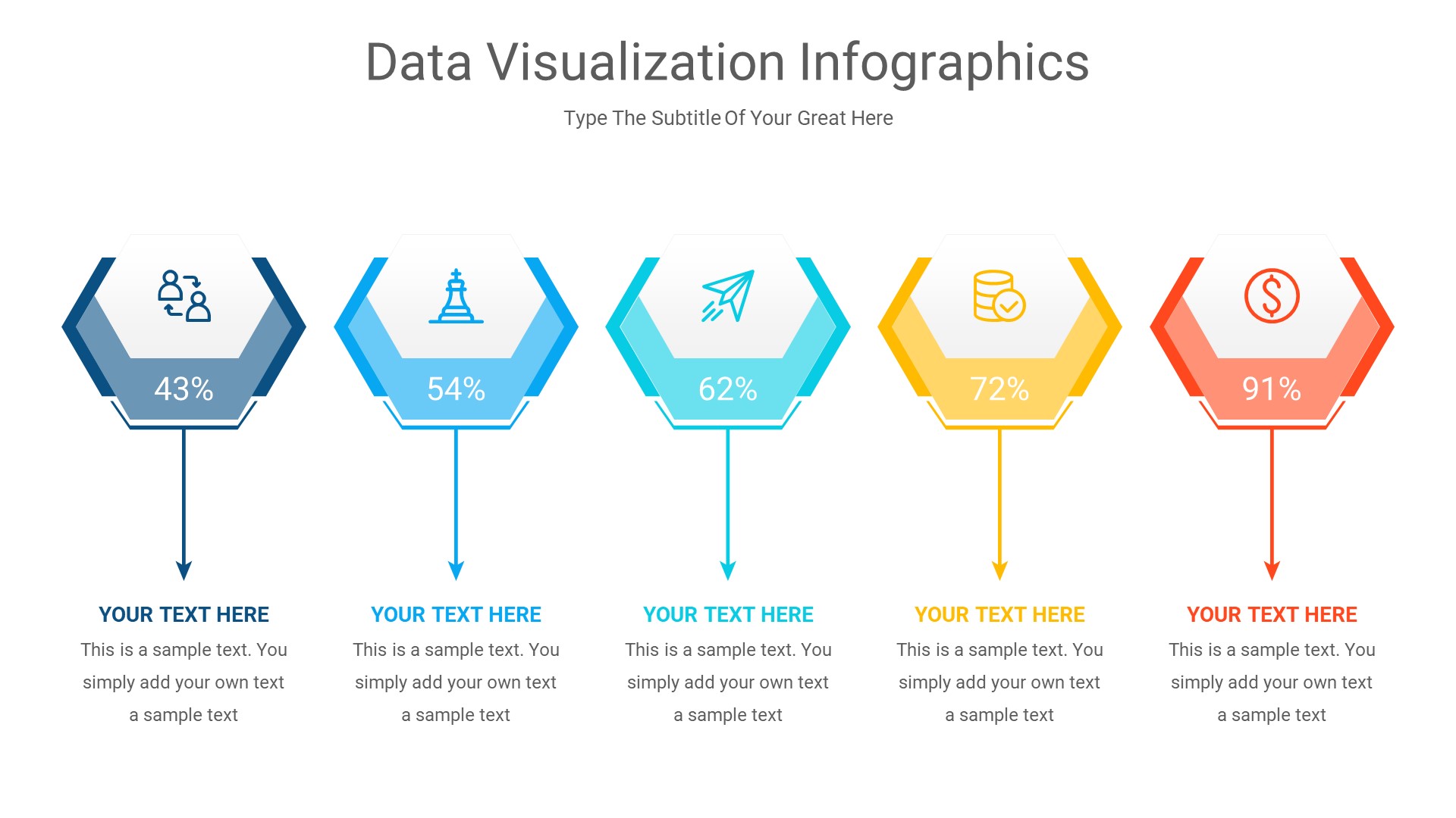 Data Visualization - PowerPoint Infographics Slides, Presentation Templates