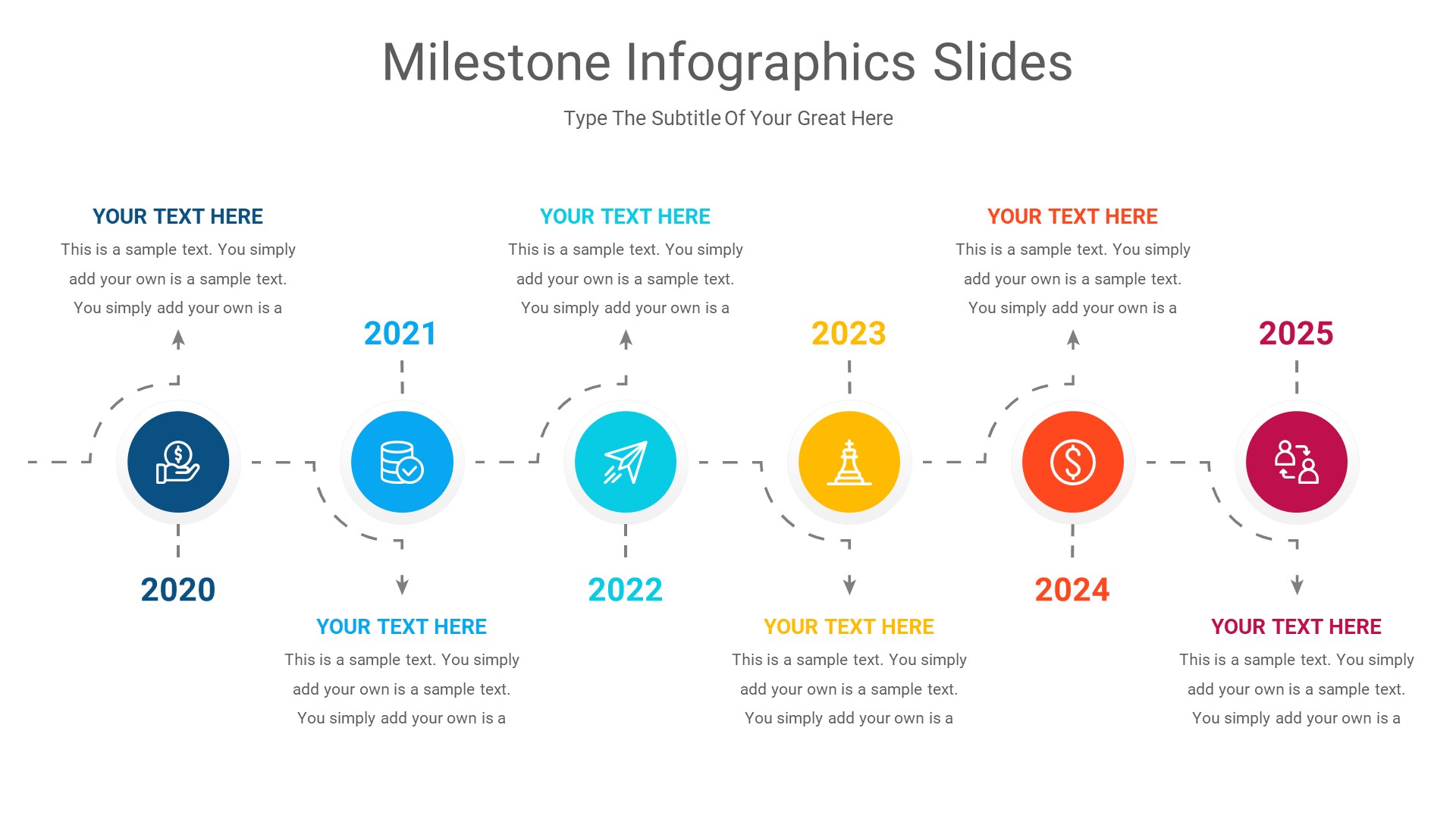 Milestone PowerPoint Infographics, Presentation Templates | GraphicRiver