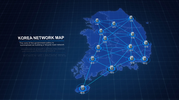 Korea Network Map