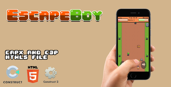 Escape Boy - Construct Game