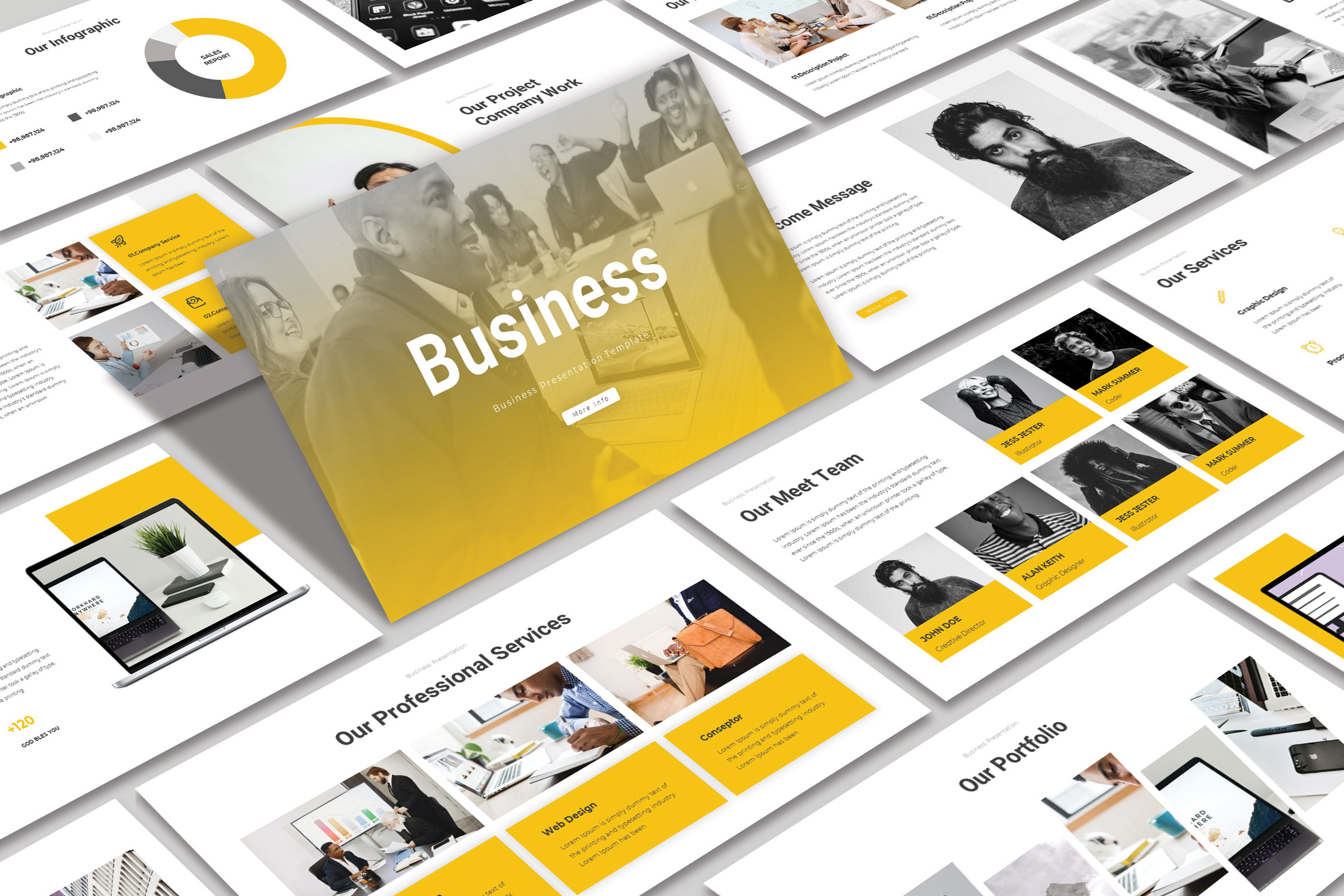 Business PowerPoint Template, Presentation Templates | GraphicRiver