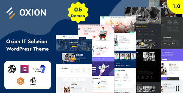 Oxion – IT Solutions and Services WordPress Theme