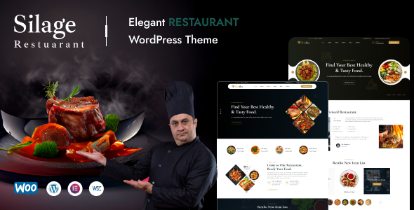 Silage – Restaurant and Cafe WordPress Theme
