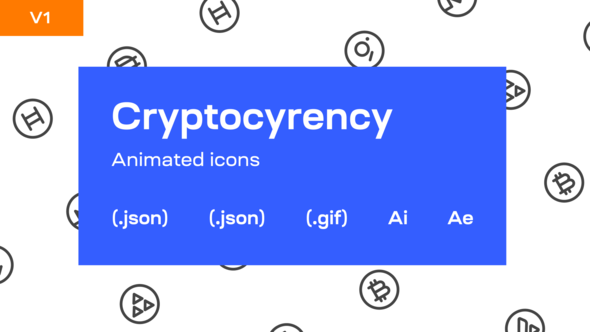 Cryptocurrency icons v1
