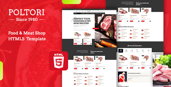 Poltori - Food-market Delivery HTML5 Template