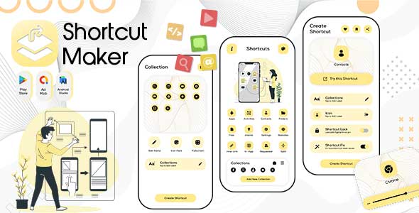 Shortcut%20Maker%20 %20Shortcut%20Creator%20 %20Quick%20settings%20 %20Pinned%20Shortcuts%20