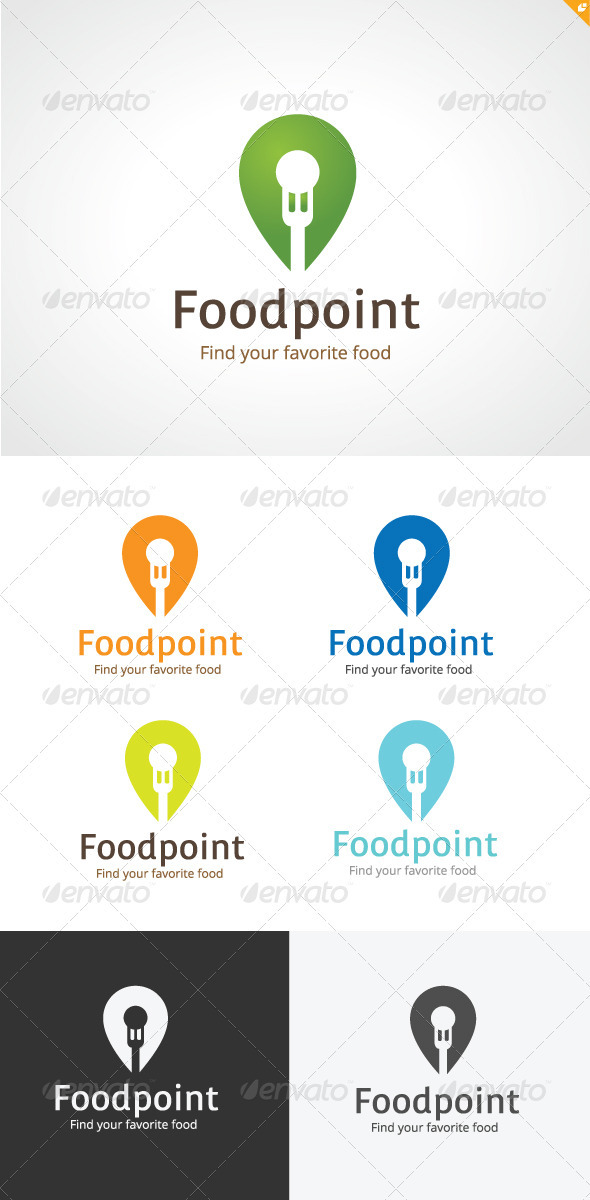 Foodpoint Logo - Objects Logo Templates