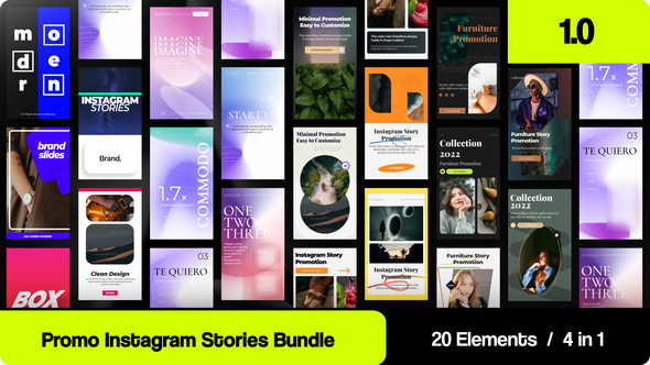 Instagram Stories Product Promo template preview