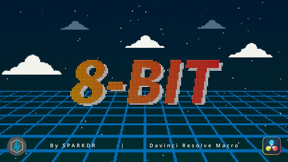 8-Bit / Pixelate Effect | Davinci Resolve Macro