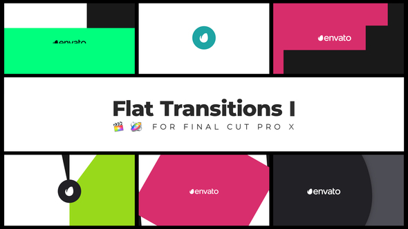 Flat Transitions I | FCPX