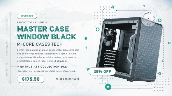 Minimal Product Promo IV Product Promo template preview