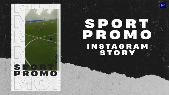 Sport Promo Instagram Stories & Reels Mogrt