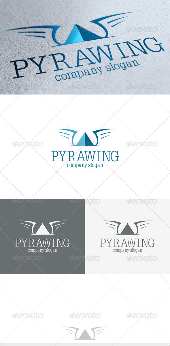 Pyrawing Logo - Vector Abstract
