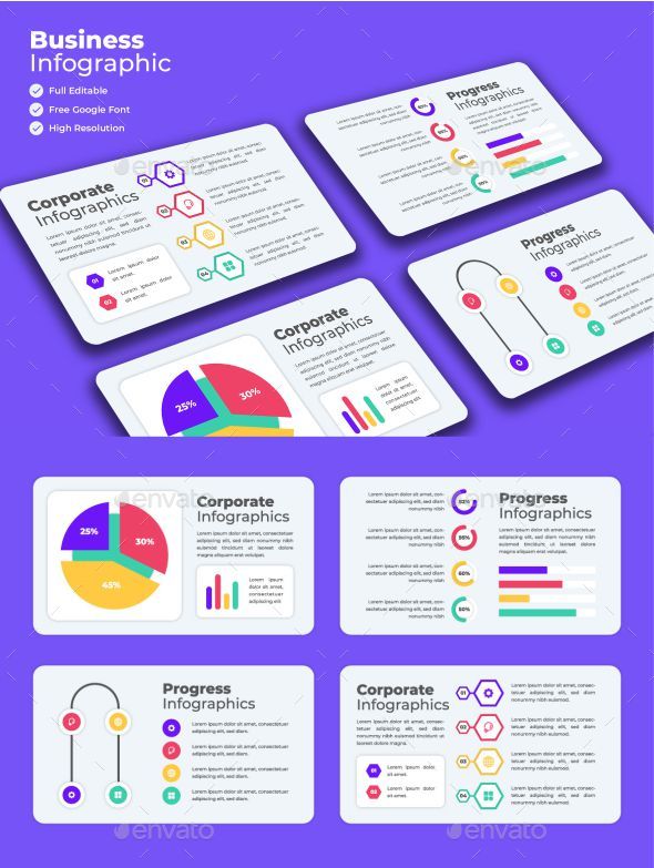 Timeless Infographics Template