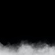 White smoke or fog isolated on black background. - PhotoDune Item for Sale