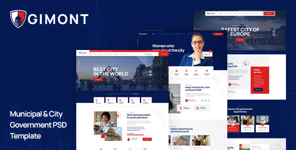 Gimont - Municipal & City Government PSD Template