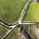 Aerial photography of a white road in Maremma - PhotoDune Item for Sale