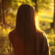 Girl Walking In The Forest - VideoHive Item for Sale
