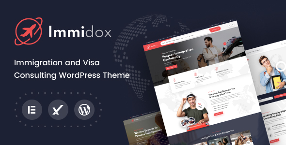 Immidox - Immigration and Student consultancy Wordpress Theme