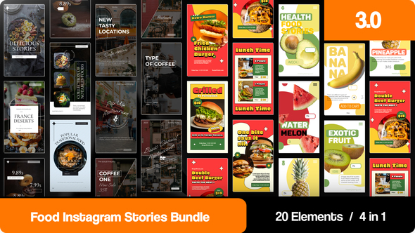 Instagram Stories 3.0 Product Promo template preview