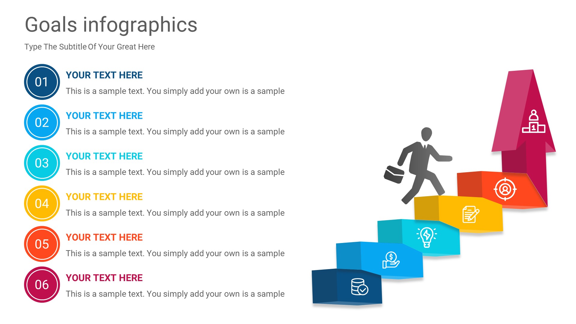 GOALS Keynote Infographics Slides, Presentation Templates | GraphicRiver