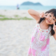 Happy Asian child girl playing sand on the beach at the sea. In the summer season. - PhotoDune Item for Sale