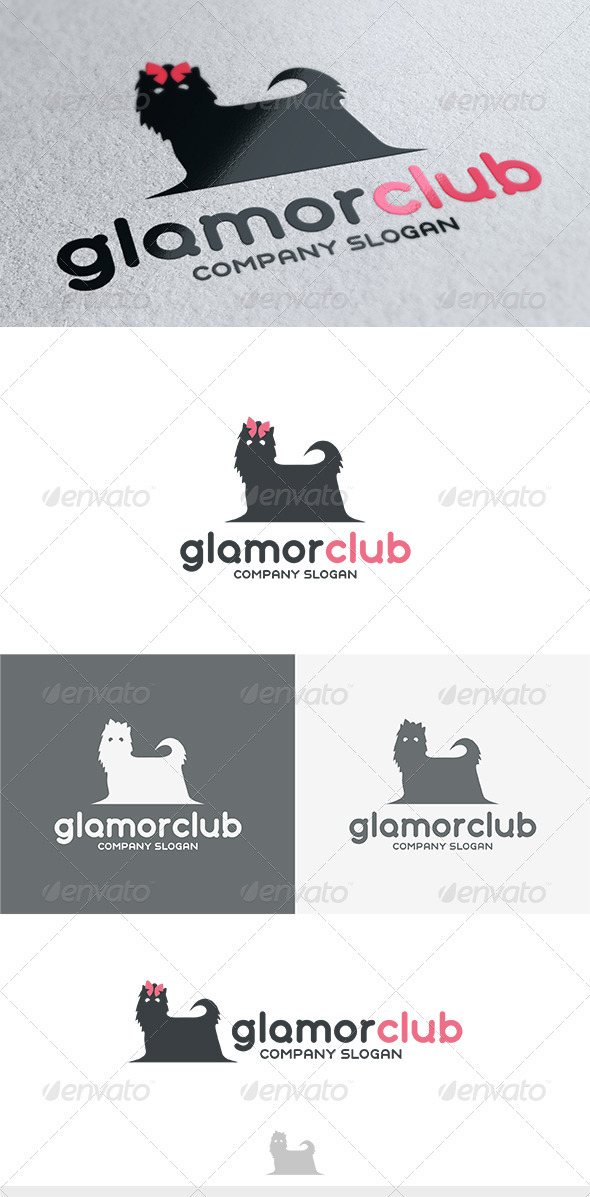 Glamor Club Logo - Animals Logo Templates